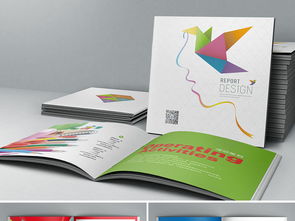 时尚广告传媒公司全套画册设计模板素材集